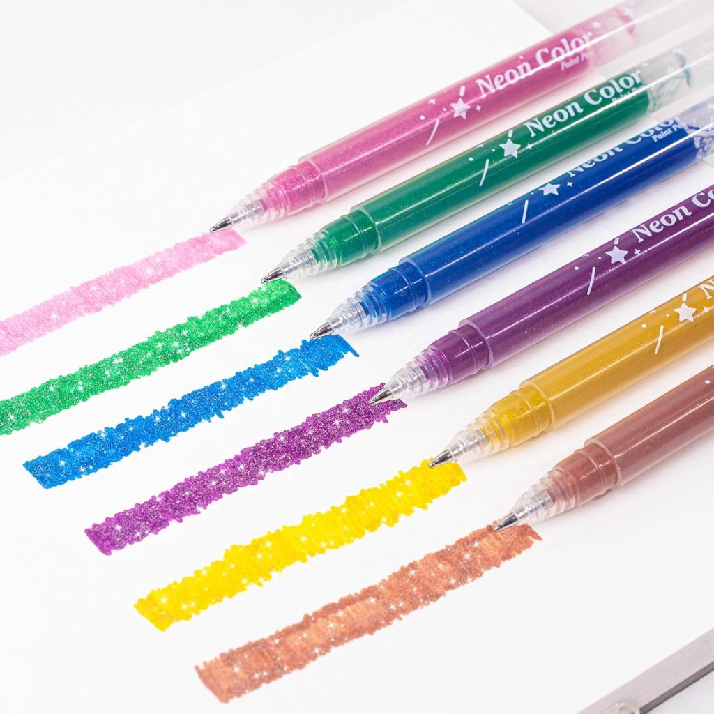 glitter pens